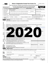 2020 990 form