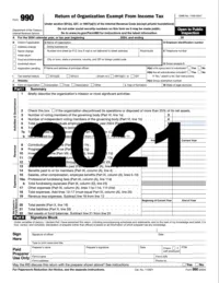 2021 990 form