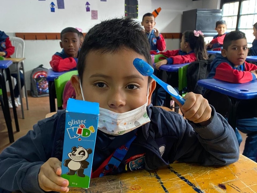 Noah at school