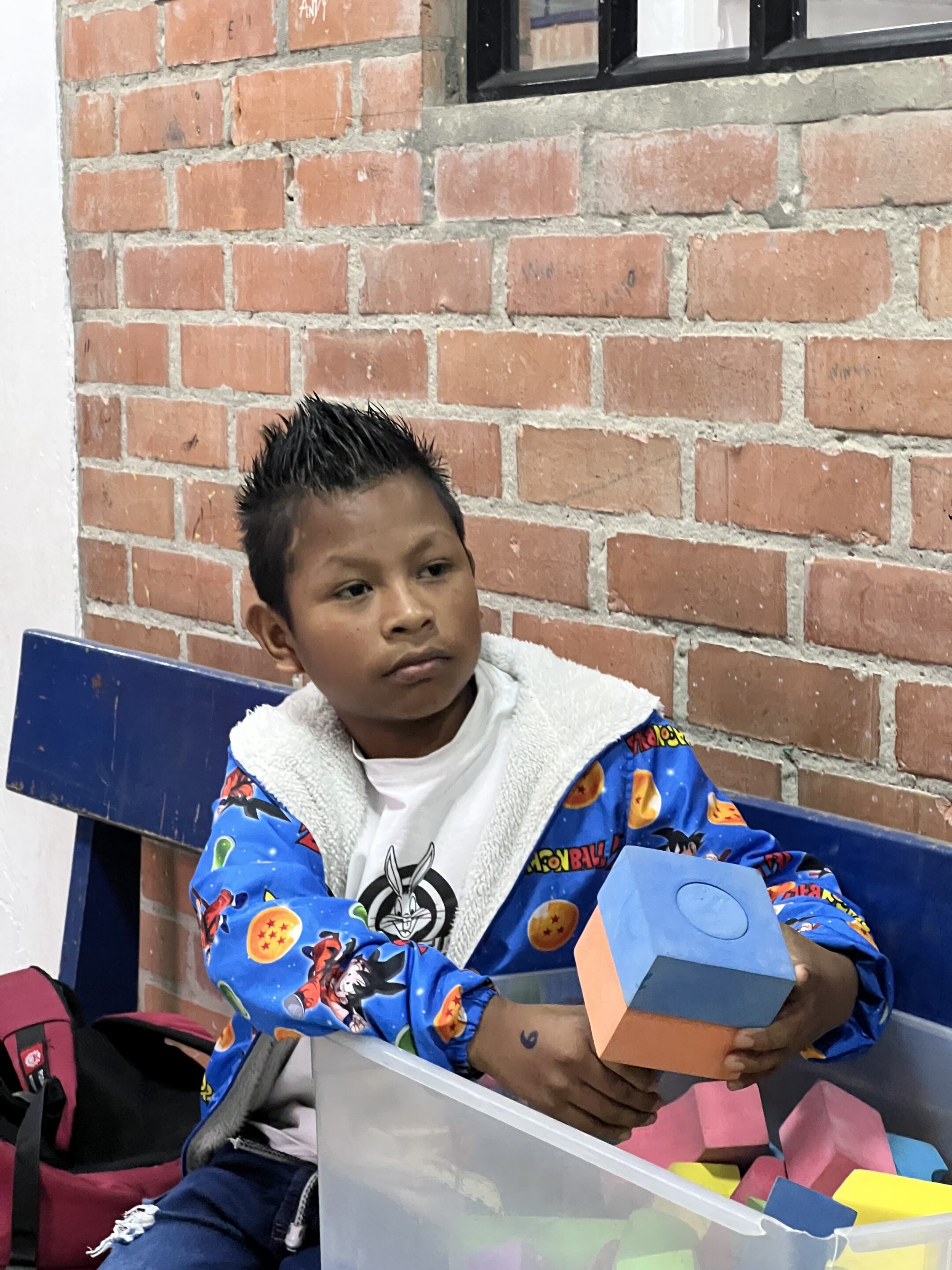 Jack's with learning blocks